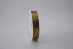 "Gamma" Проволока для бисера металл DGB- 2 d 0. 2 мм 50 м №01 под латунь