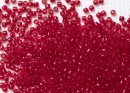 Бисер Япония круглый 11/0 10г 0005C рубин, прозрачный