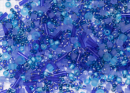 Бисер Япония MIX 10 г №3230 фиолетово-голубой